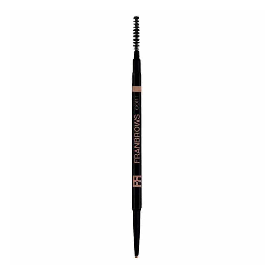 Franciny Ehlke Lapiseira para Sobrancelhas Multifuncional Franbrow By Browliner Marrom Claro