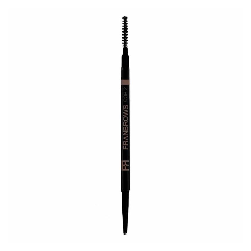 Franciny Ehlke Lapiseira para Sobrancelhas Multifuncional Franbrow By Browliner Marrom Escuro