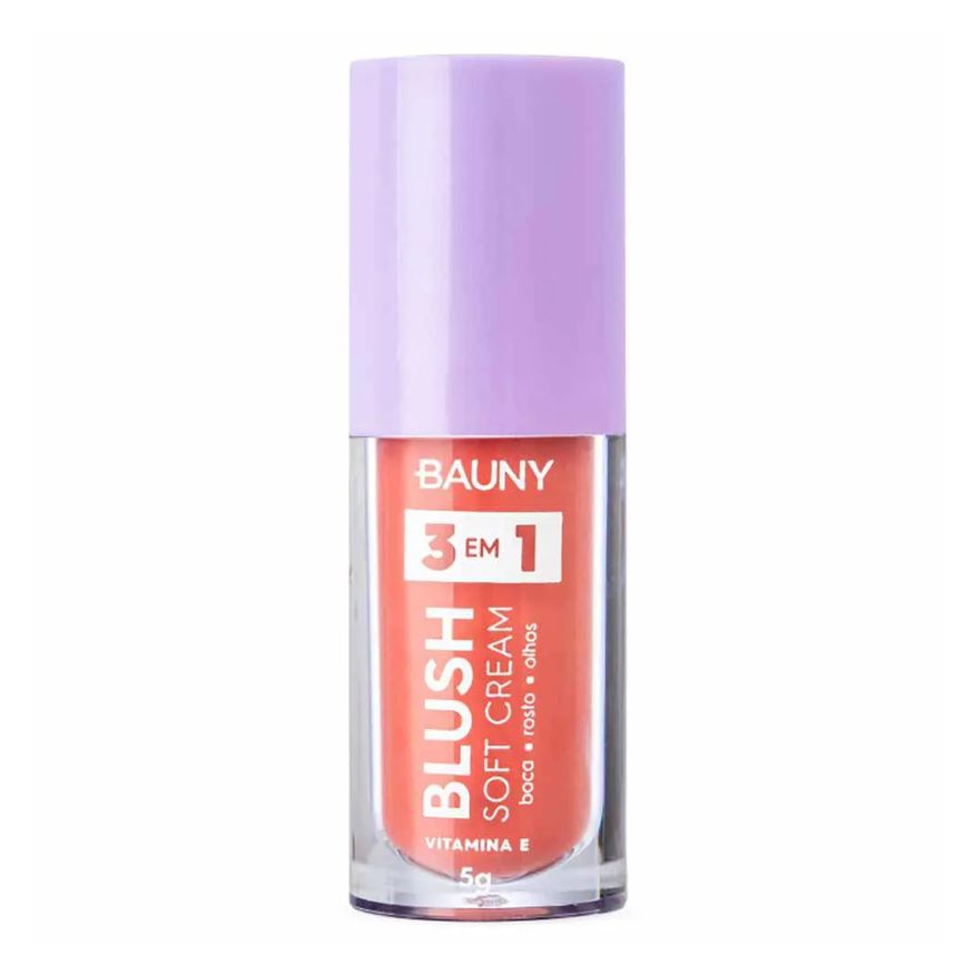 Bauny Blush Líquido Soft Cream 3 em 1 5g Wishes