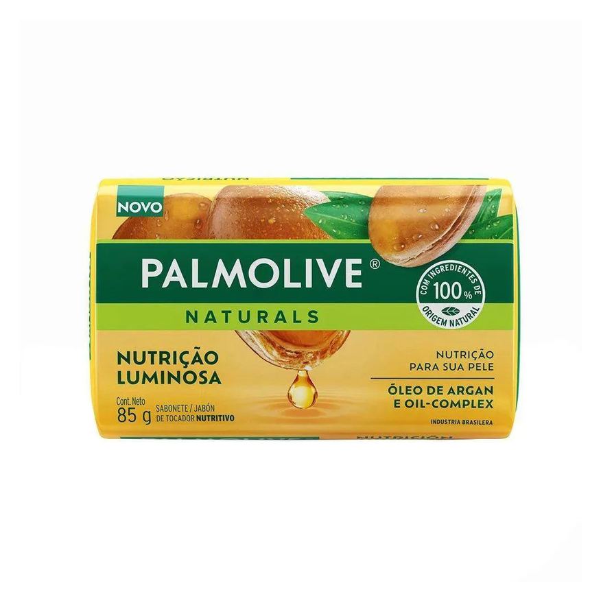 Palmolive Sabonete em Barra Natural Nutricao Luminosa 85g