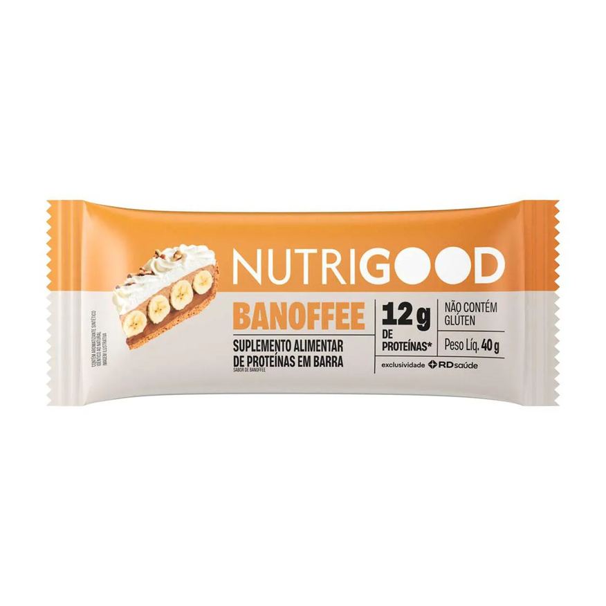 de Barra Proteína Nutrigood Banoffee 40g