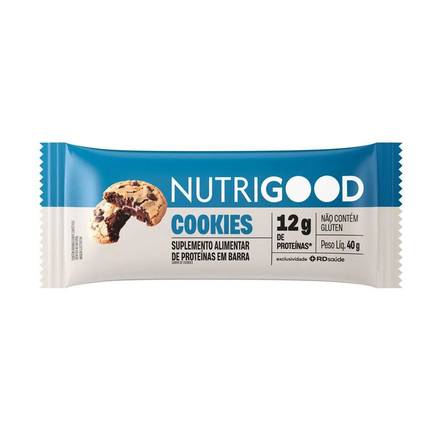 de Barra Proteína Nutrigood Cookies 40g