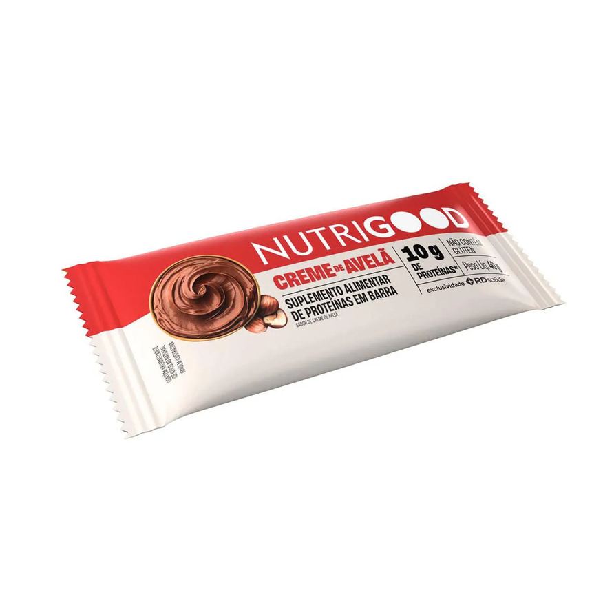 de Barra Proteína Nutrigood Creme de Avelã 40g