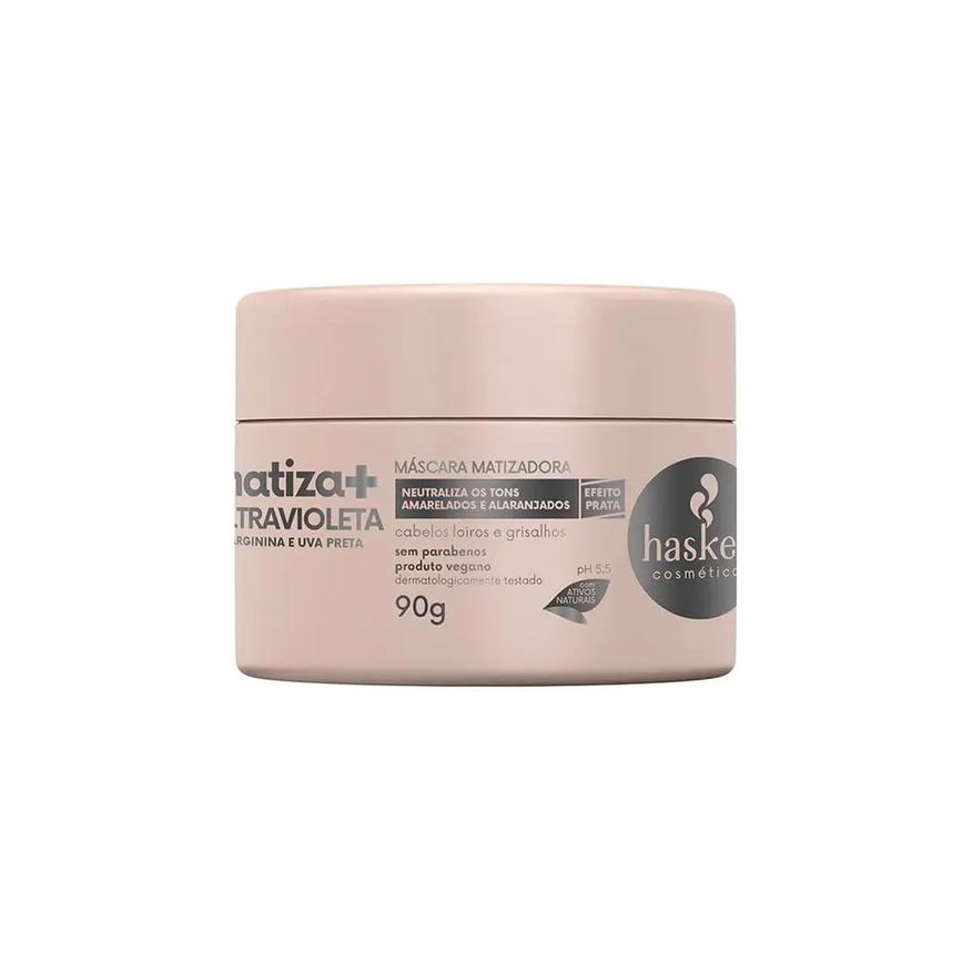 Haskell Máscara Matizadora Ultravioleta Matiza+ 90g - Cosméticos