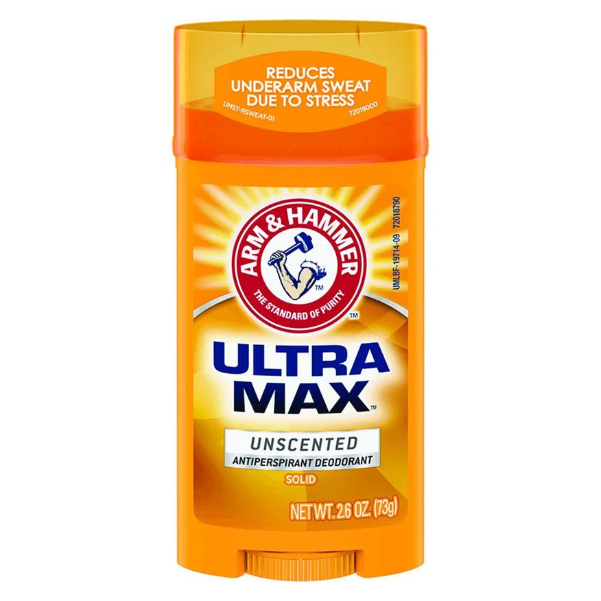 Arm & Hammer Ultramax sem Fragrância Desodorante Homens 73g