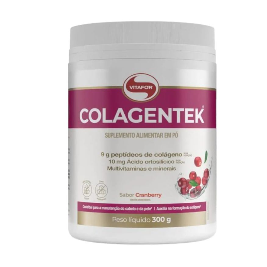 Vitafor Colagentek Pote 300g Cranberry