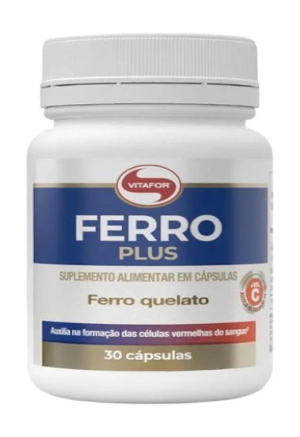 Vitafor Multivitaminico Ferro Quelato Plus 30Cap Lançamento