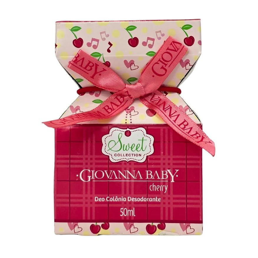 Giovanna Baby Deo Colônia Cherry Vegano 50ml