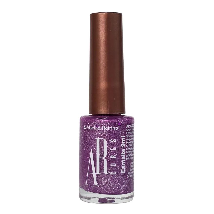 Abelha Rainha Esmalte Glitter Joia Rara Ar Cores 9ml
