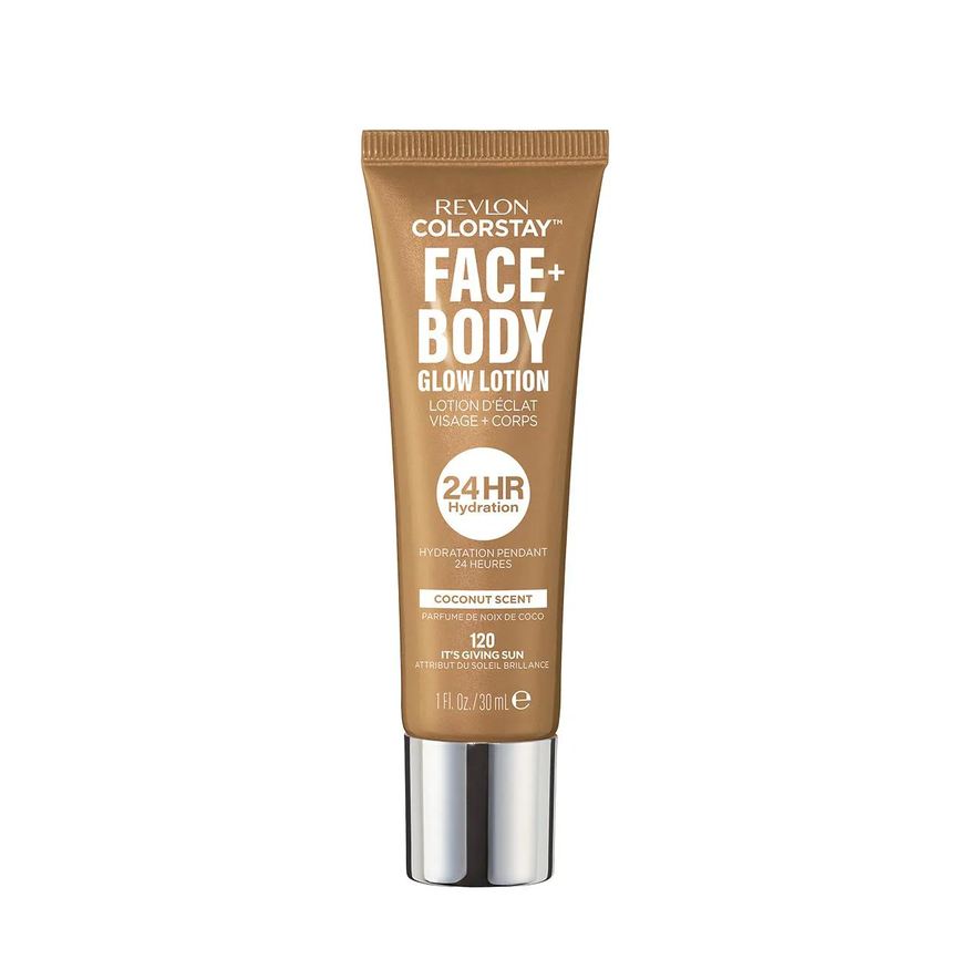 Revlon Colorstay Face + Body Glow Lotion It’s Giving Sun 120 - Iluminador 30ml