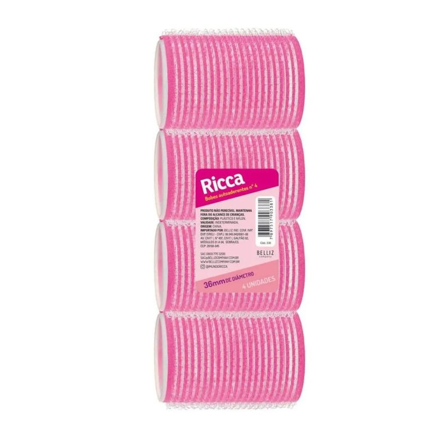 Belliz Bobes Autoaderentes Ricca Nº 4 Rosa Cód.338