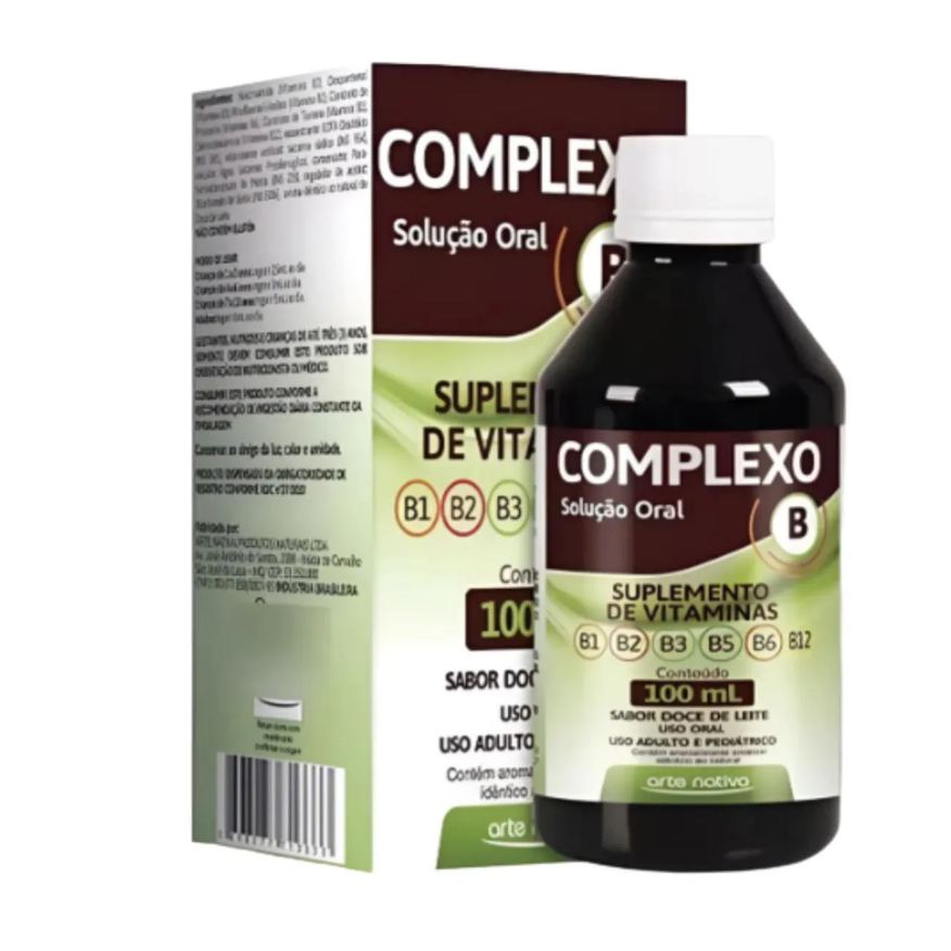 Arte Nativa Complexo B Infantil 100ml Vitamina Infantil Imunidade