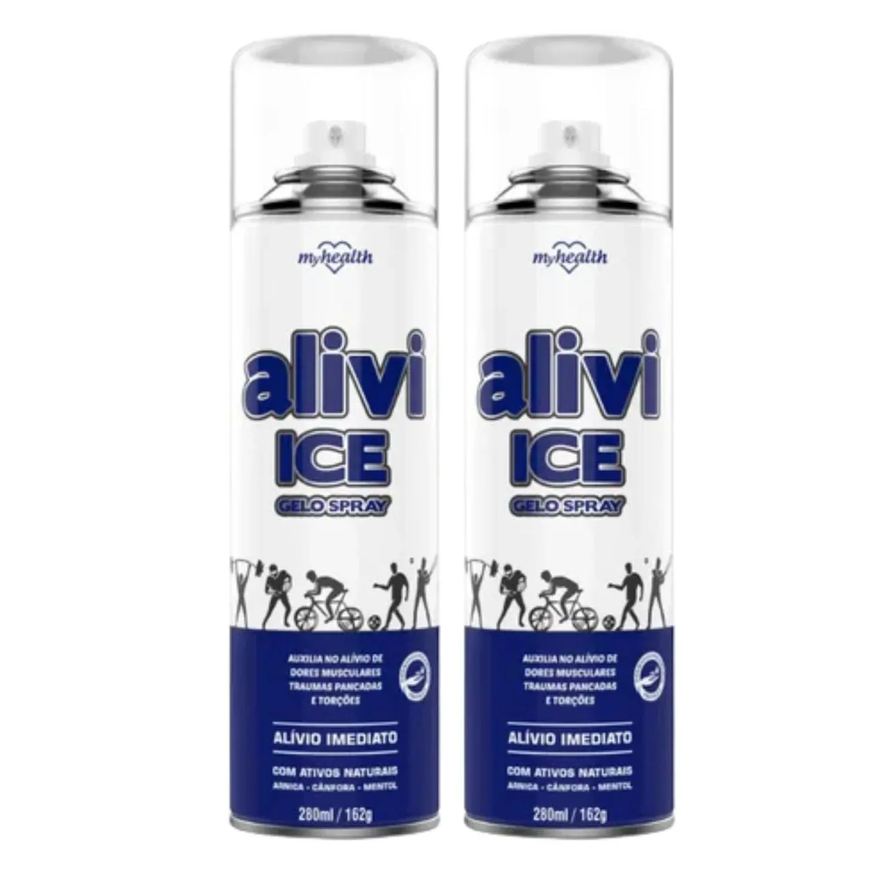 Aeroflex Kit C2 Alivi Ice Myhealth 280ml – Gelo Spray