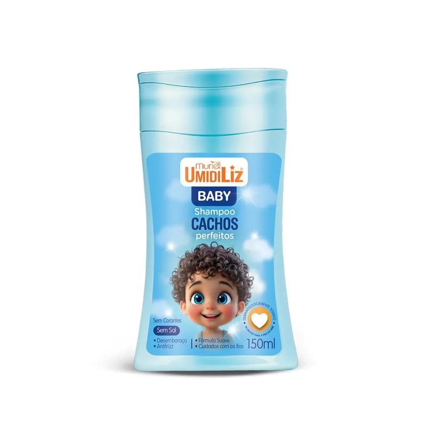 Muriel Shampoo Umidiliz Baby Cachos Perfeitos Menino 150ml