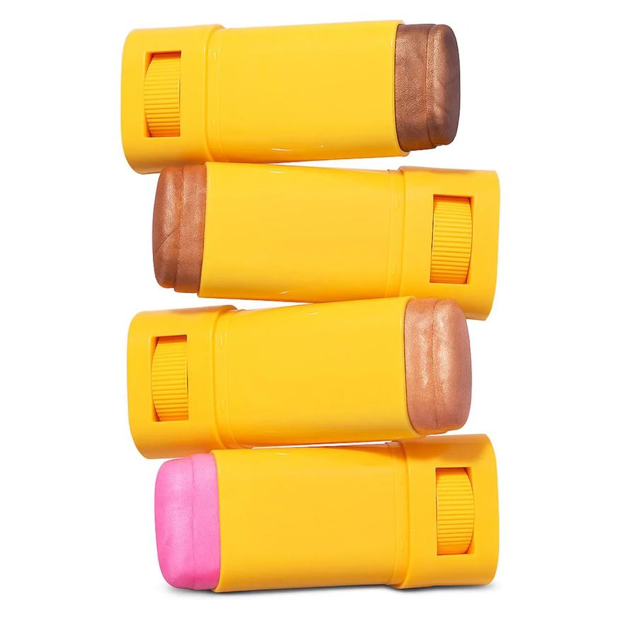 Pink Cheeks Iluminador Multifuncional Corporal e Facial Fps 90 Fpuva 35 17,5g - Champagne.