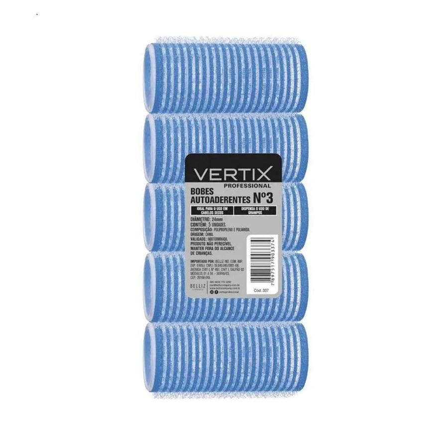 Belliz Bobes Autoaderentes Vertix Nº 3 Azul Cód.337