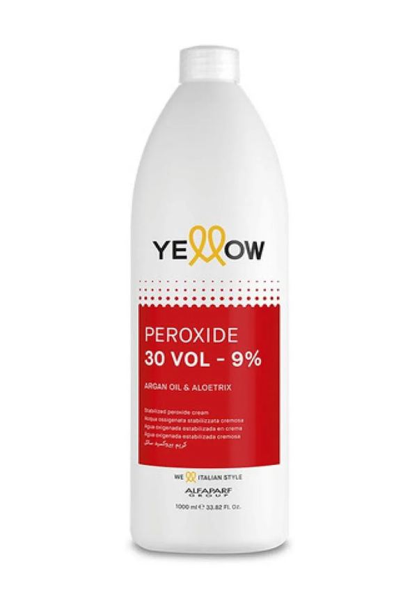 Yellow Água Oxigenada Peroxide 30 Volumes 1 Litro