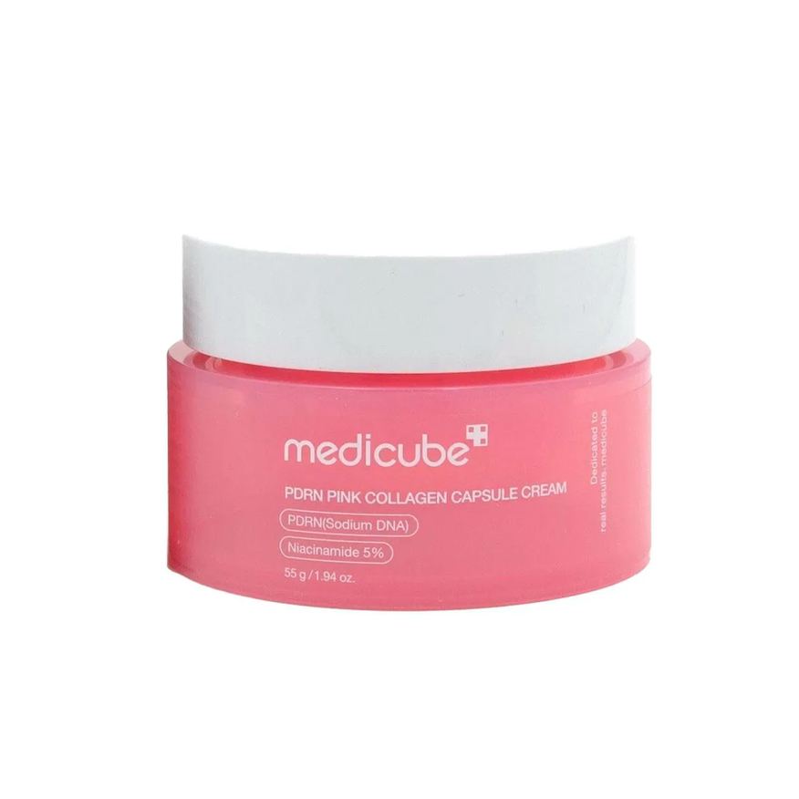 Medicube Creme Facial Anti-Manchas PDRN Pink Collagen Capsule Cream 55g