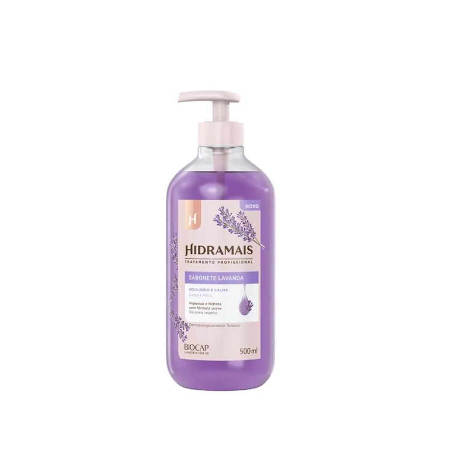 Hidramais Lavanda Sabonete Líquido 500ml