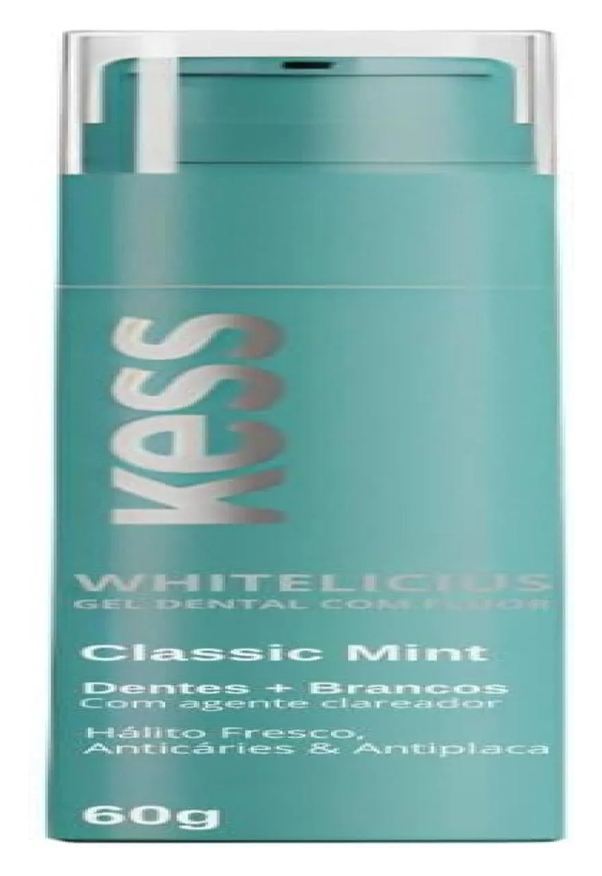 Kess Gel Dental Whitelicious Classic Mint - Kess