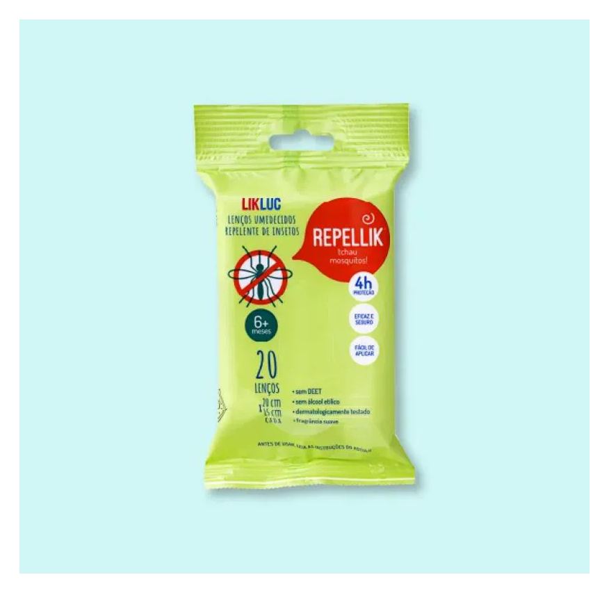 Likluc Lenços Repelentes Repellik - Liklluc