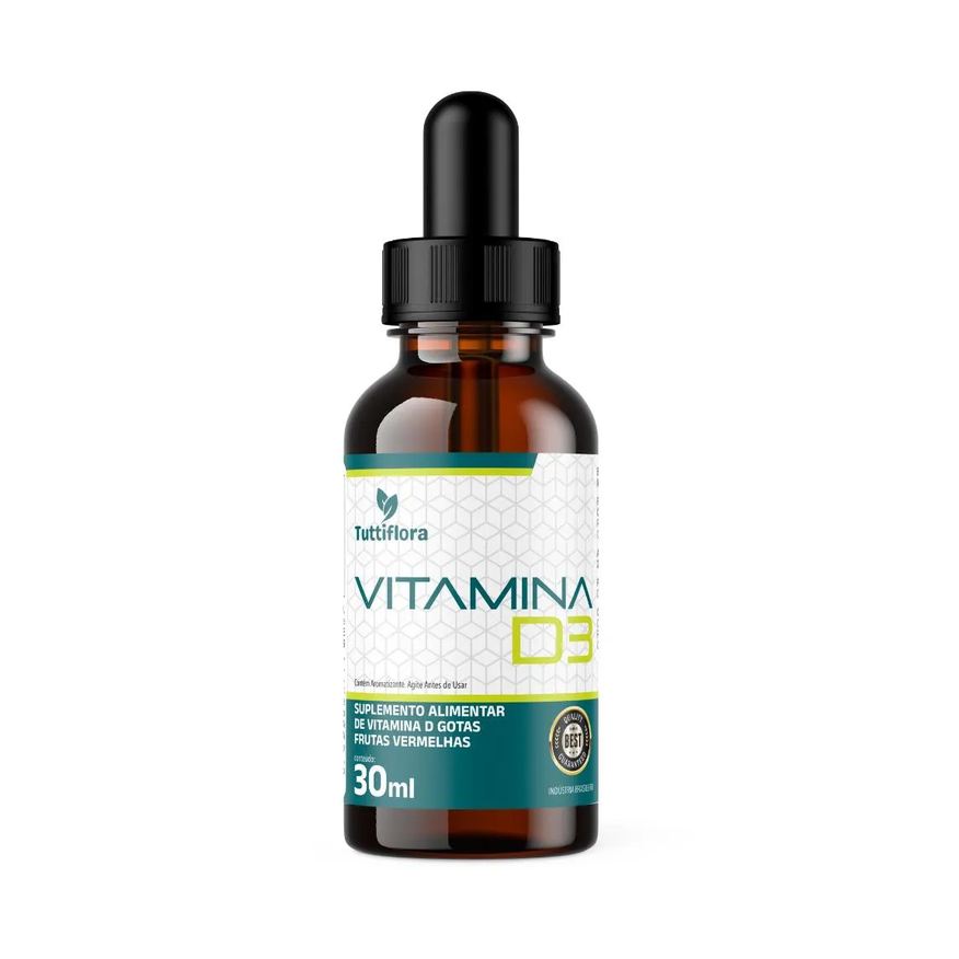 Tuttiflora Vitamina D3 Sabor Laranja 30ml