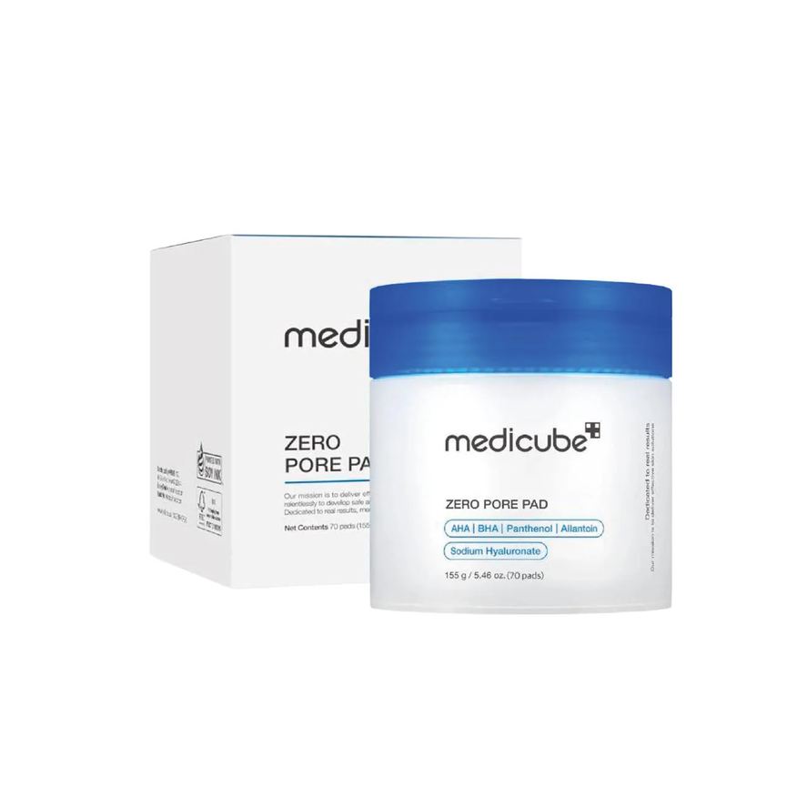 Facial Tônico em Disco Medicube Zero Pore Pad 70 Discos