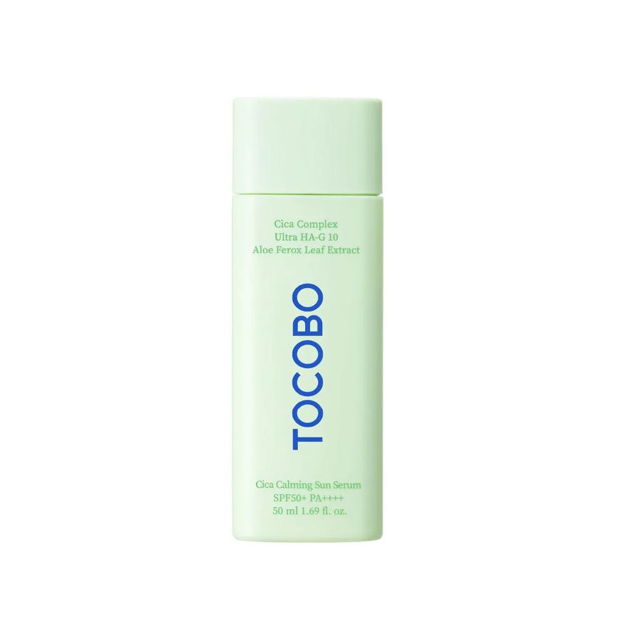 Solar Protetor Sérum Tocobo Cica Calming Sun Serum FPS50+ 50g