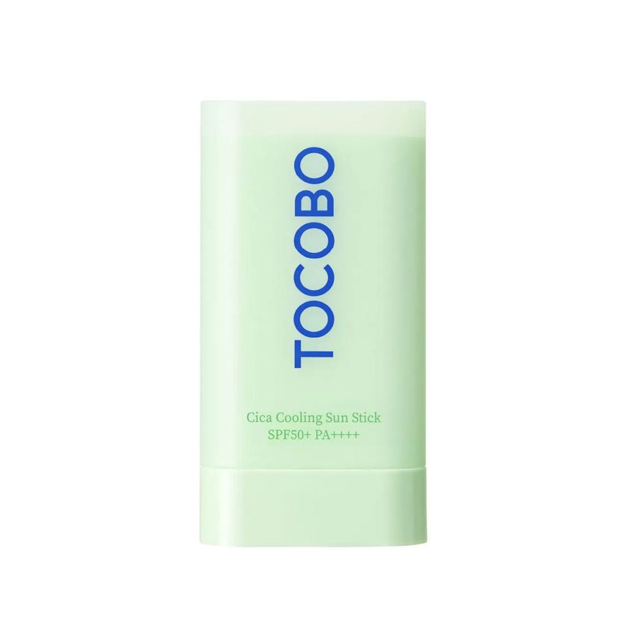 Solar Protetor Facial Stick Tocobo Cica Cooling Sun Stick FPS50++ 18g