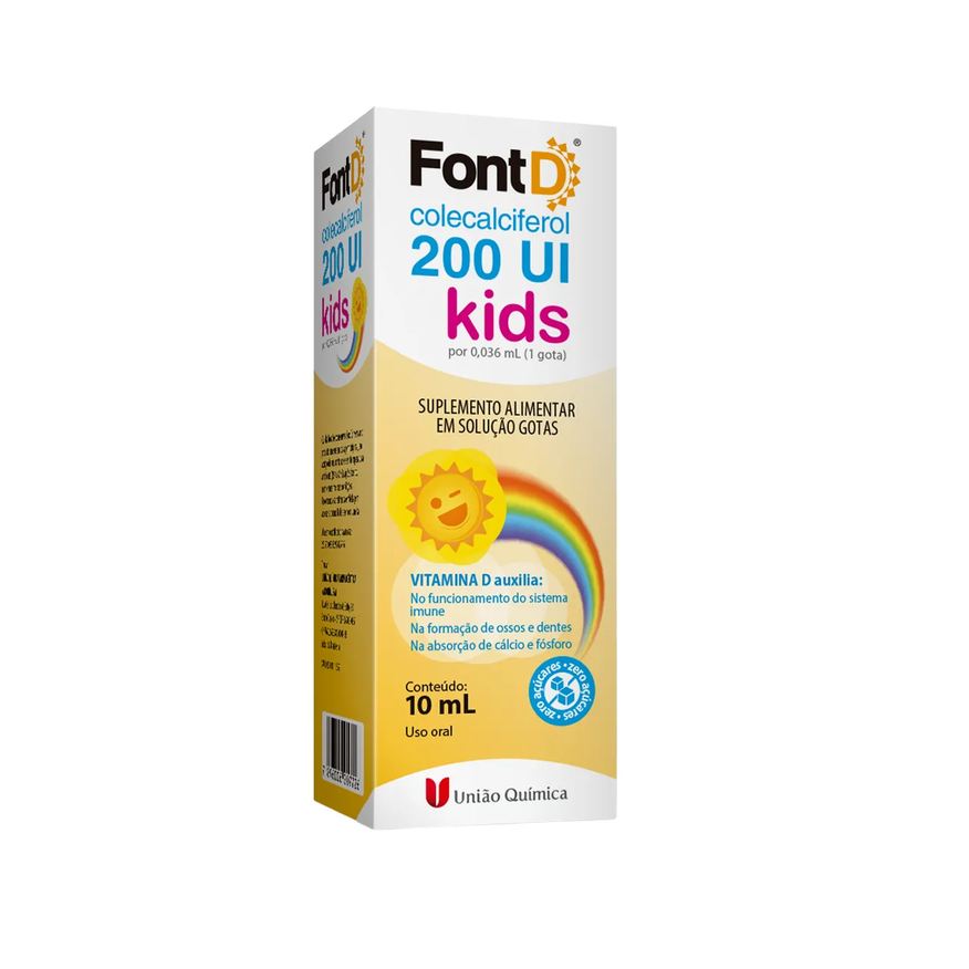 Font D Vitamina D 200UI Kids Gotas 10ml
