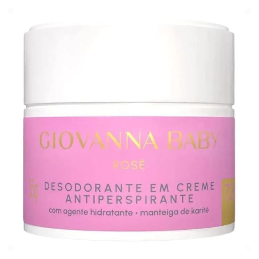 Giovanna Baby Desodorante Creme Antiperspirante Rosé 55g