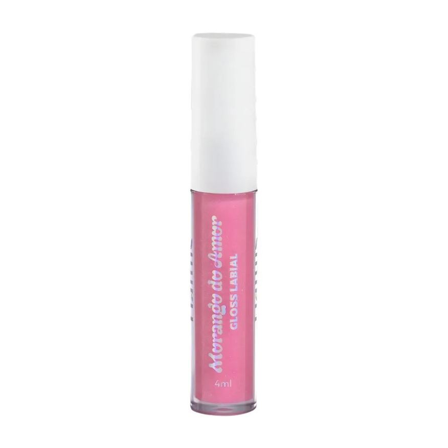 Dailus Gloss Labial Morango do Amor Brigadeiro de Morango