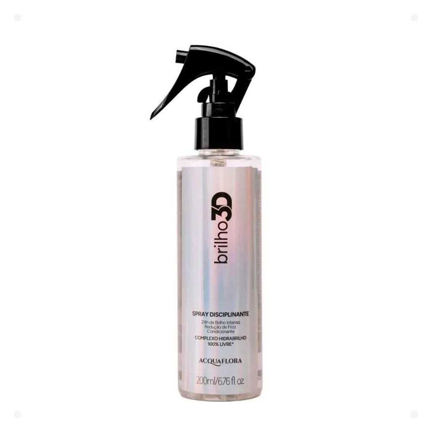 Acquaflora Spray Disciplinante Capilar Brilho 3D Proteção Térmica 200ml