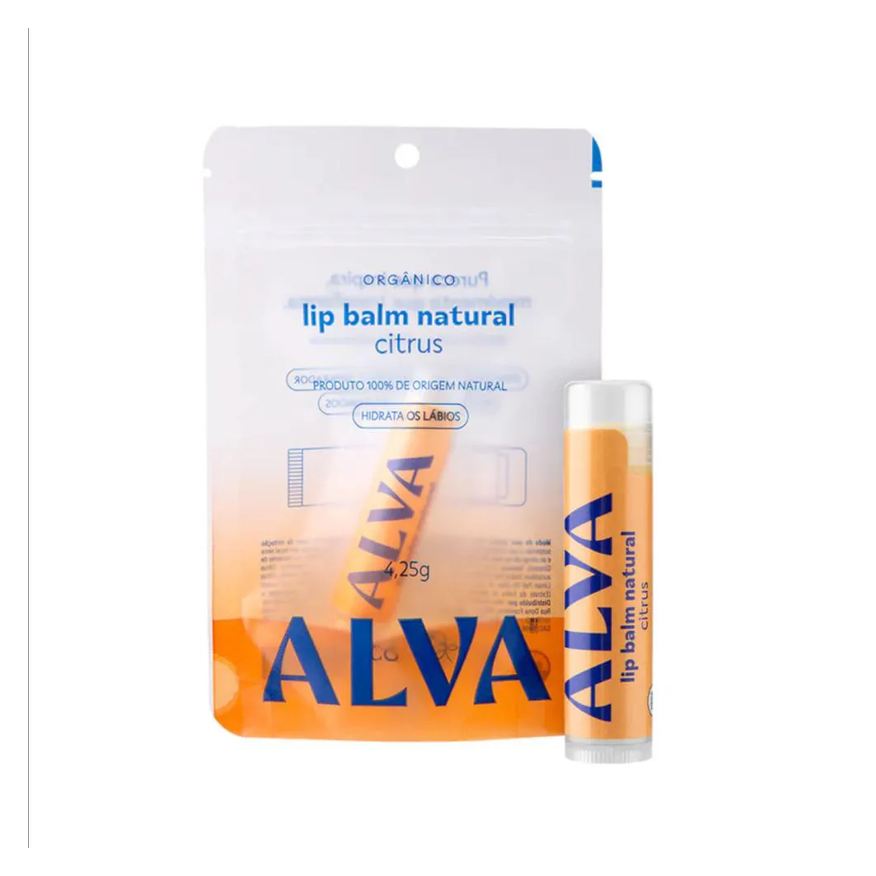 Alva Lip Balm Natural Citrus 4,25g