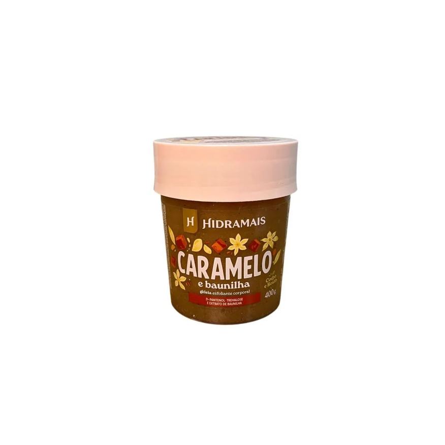 Hidramais Esfoliante Corporal Geleia Caramelo e Baunillha 400g