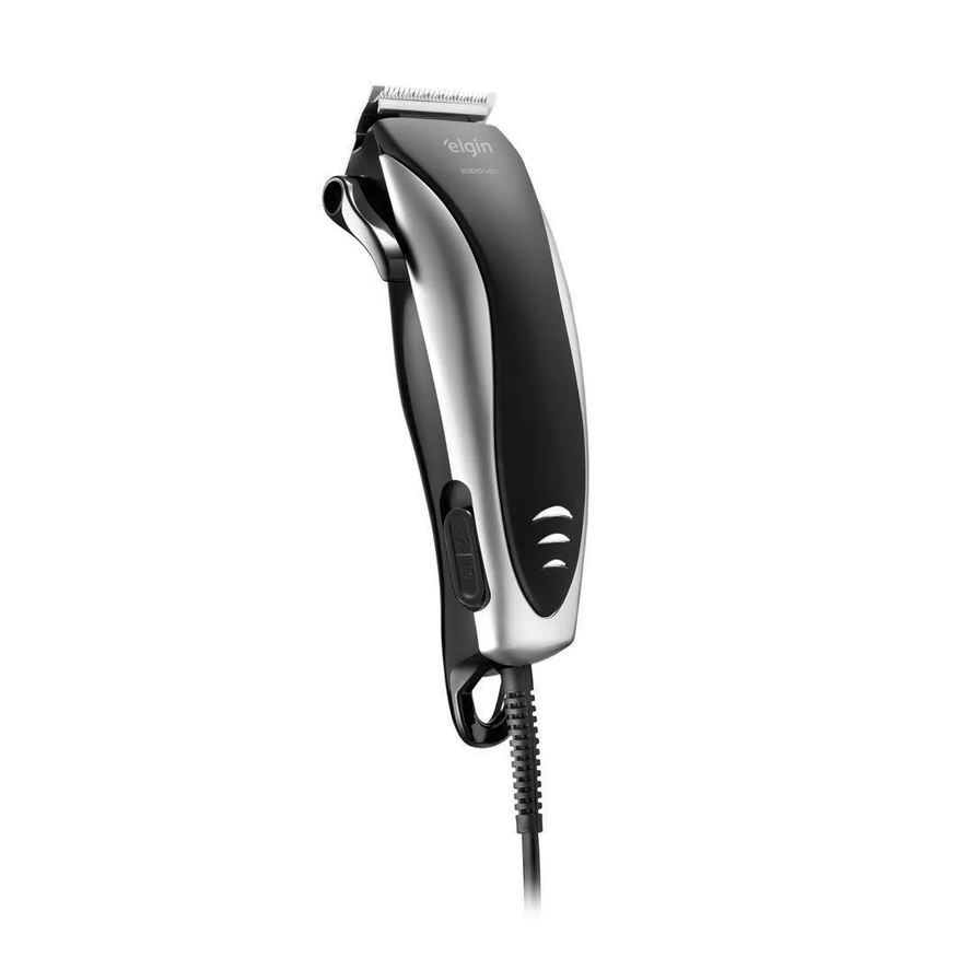 Elgin Máquina de Cortar Cabelo Studio Men - 2 em 1 Cabelo e Barba Lâminas em Aço Inox Acessórios 220V