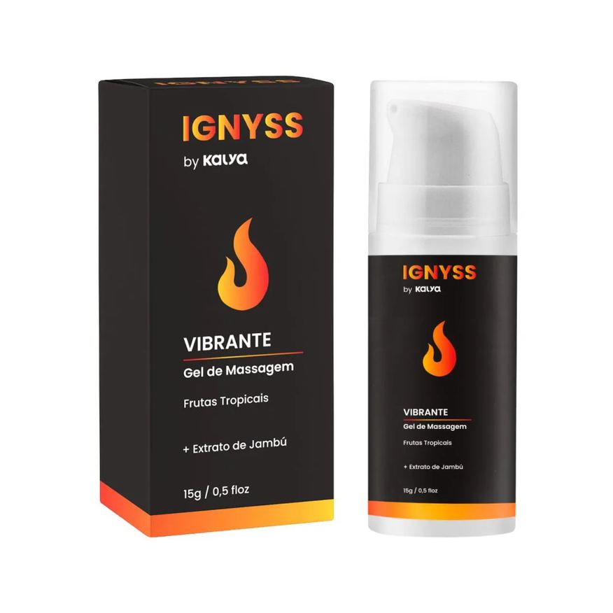 Kalya Ygnyss - Gel Sugador, Calor em Ondas Pulsa e Suga - 15g