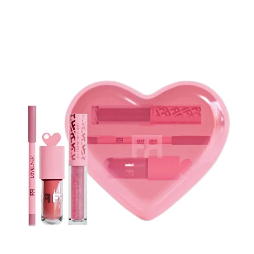 Franciny Ehlke Kit Love Gloss Lovechilli + Gloss Liplove + Lapis Labial