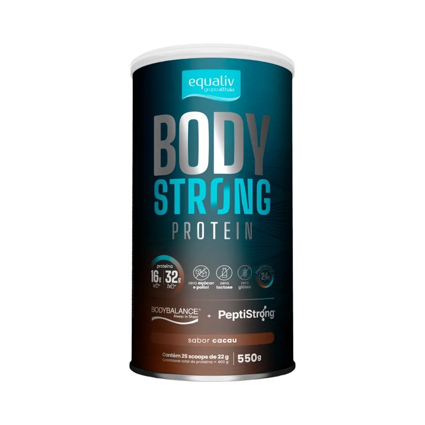 Equaliv Proteína Body Strong Protein Cacau 550g