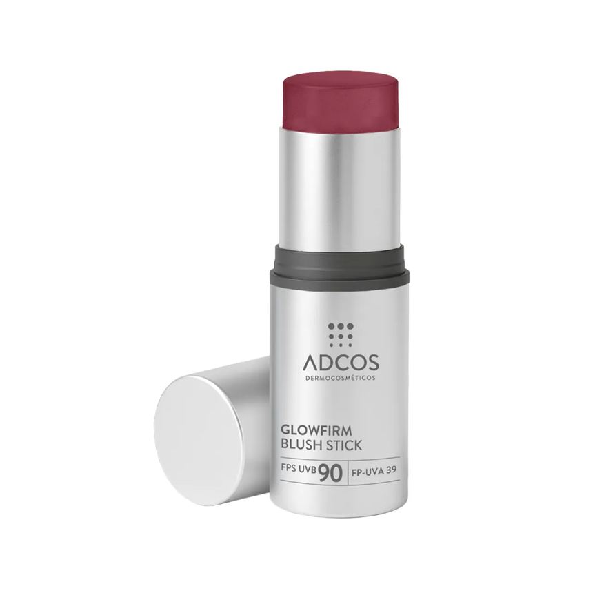 em Blush Bastão Adcos Glowfirm FPS 90 6g - Fúcsia