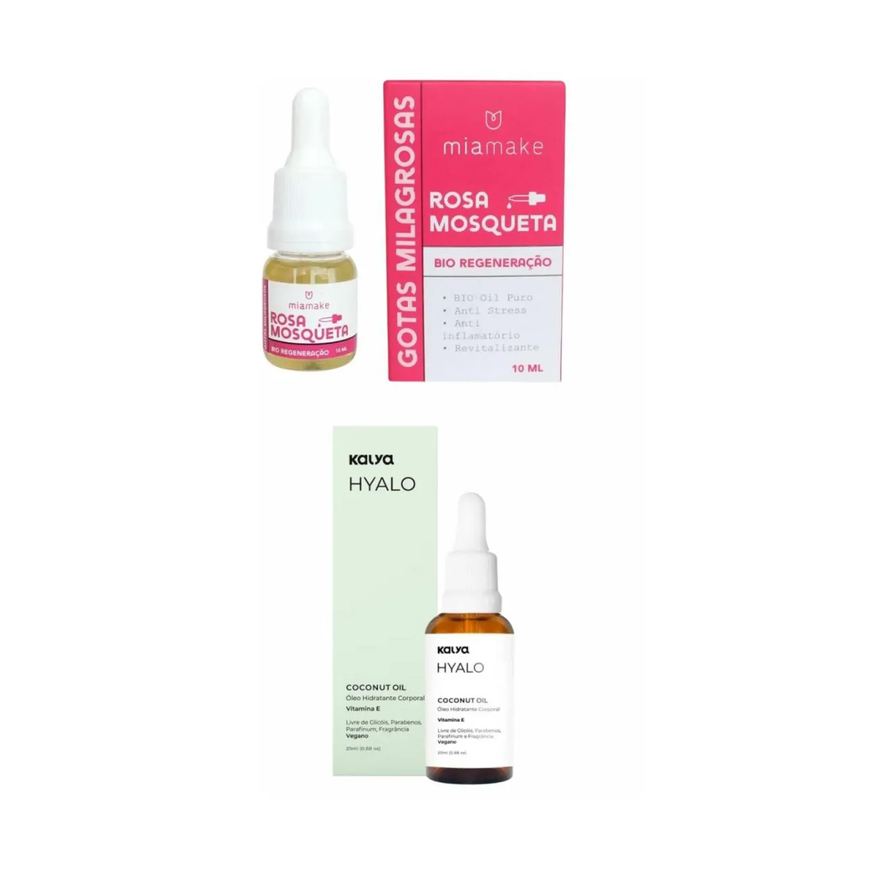 Kalya Oleo de Coco Ressecamento Vaginal + Rosa Mosqueta P/ Manchas