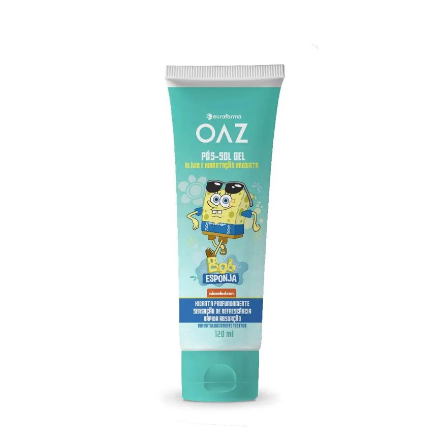 Gel Pós-Sol Infantil Oaz Bob Esponja 120ml