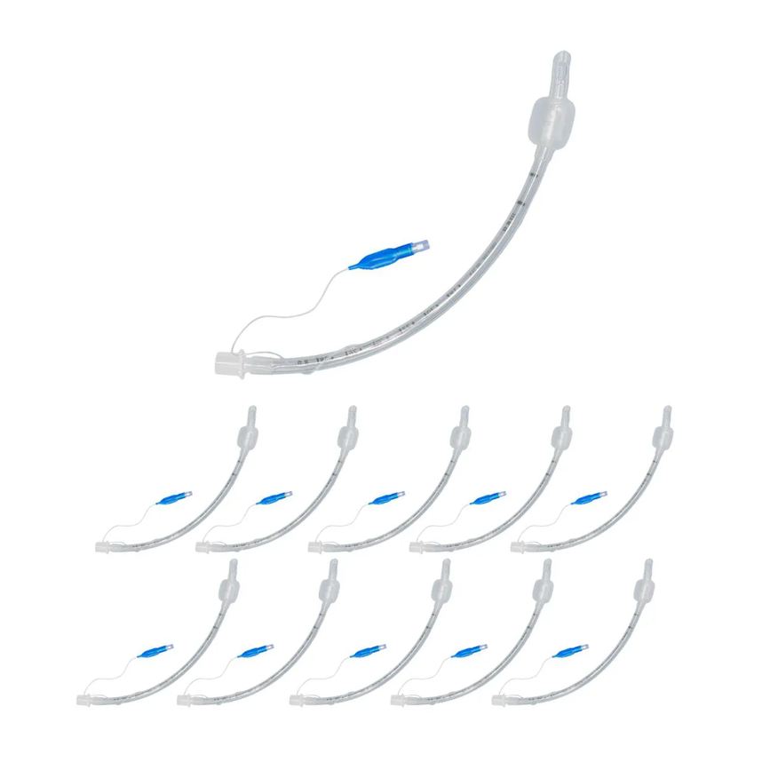Kit 10 Unidade de Tubo Endotraqueal Medix 6,5Mm C/ Balão-Pvc - Envio Imediato
