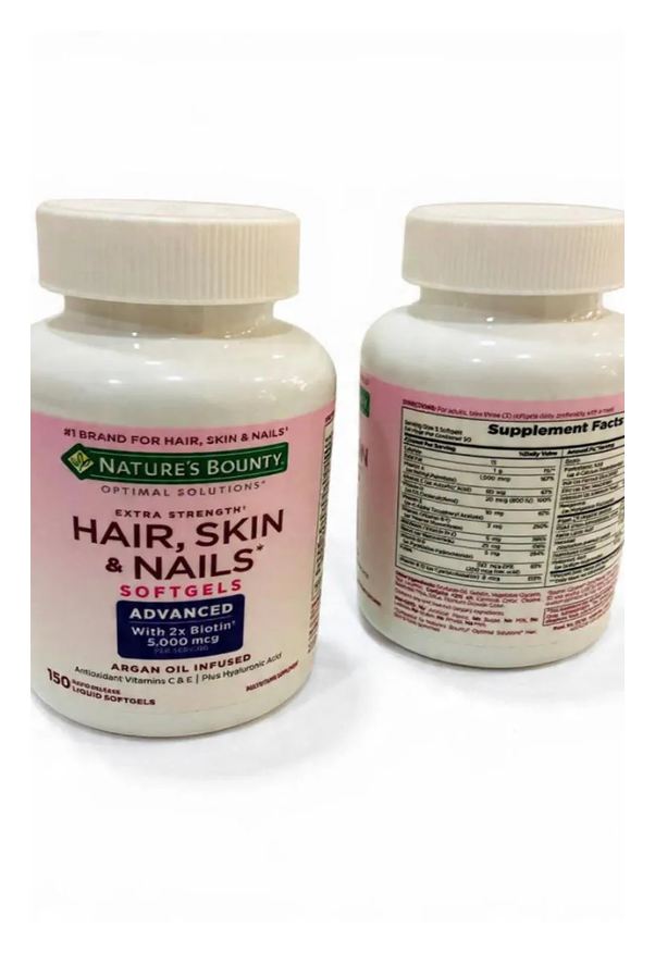Nature's Bounty Cabelo, Pele & Unhas Força Extra, 150 Cap