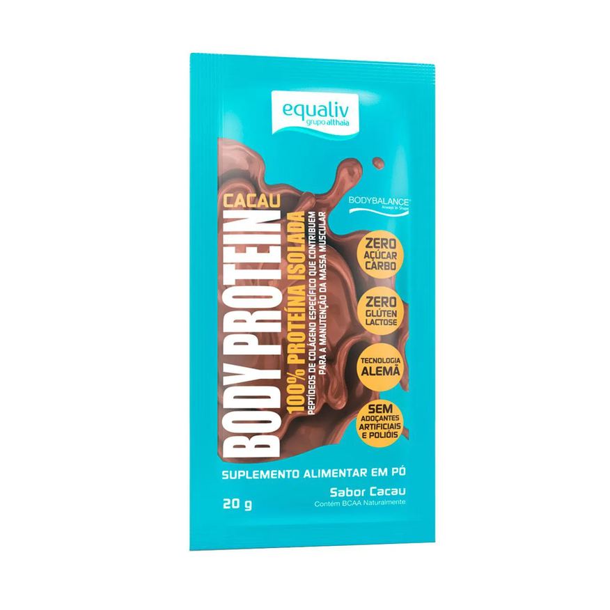 Equaliv Proteína em Pó Body Protein Cacau Sachê 20g