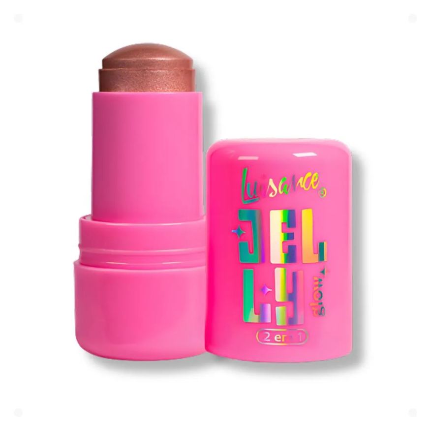 Luisance Iluminador Jelly Glow 2 em 1 Rose Glitz L3293