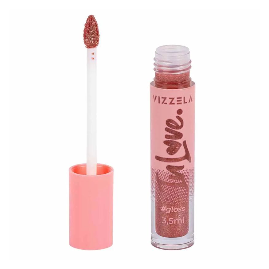 Vizzela Gloss Labial In Love 3.5ml Amor 09