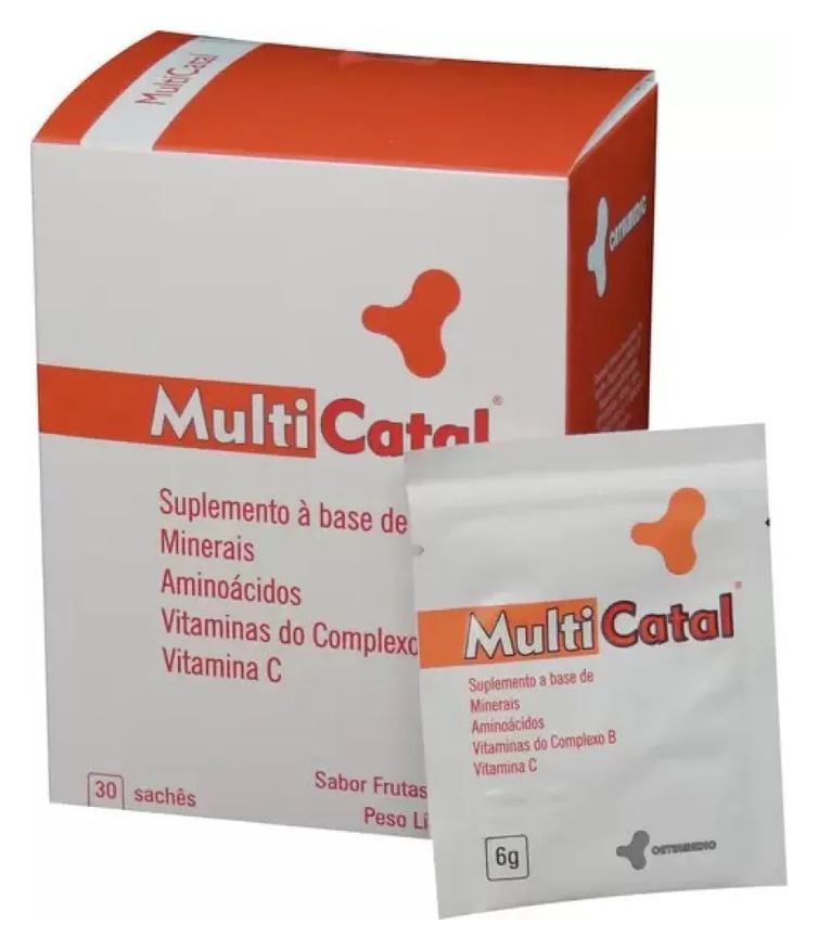 Catalmedic Multicatal Quelato+Coenzima Q10+Coco+Zinco+Cobre 30 Sachês