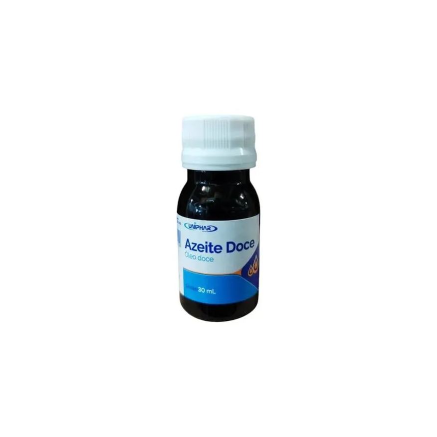 Uniphar Azeite Doce 30ml Frasco Hidratante sem Glúten Oleoso Kit 3 Unidades