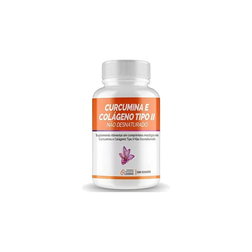 Bio Vittas Curcumina e Colágeno Tipo 2 (120 Comprimidos)